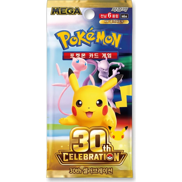 Pokémon TCG: 30th Celebration Booster (Korean) - Pokémon karty - Hlavný obrázok