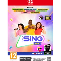 Let’s Sing 2027 + 2 mikrofóny (Game-key card)(Switch 2) - Hry na Nintendo Switch 2