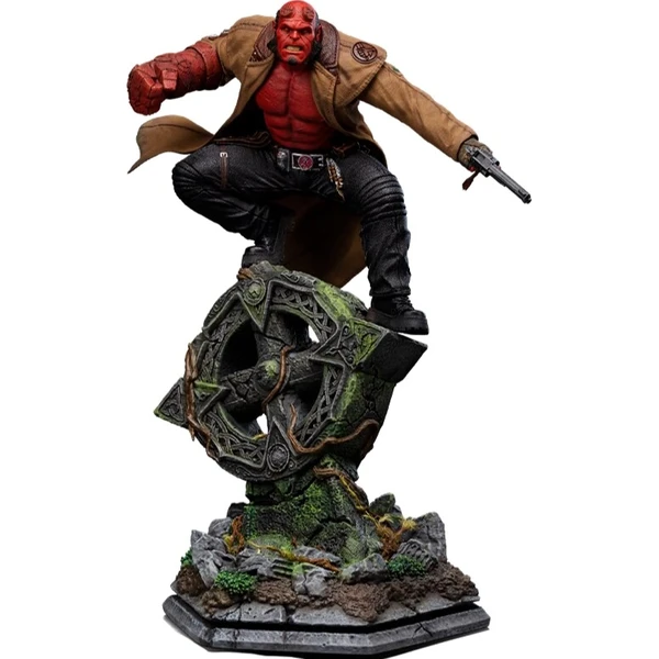 Soška IRON STUDIOS Hellboy 28 cm - Sochy a sošky - Hlavný obrázok