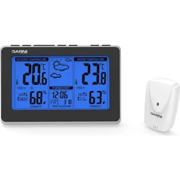 GARNI 550 EASY meteorologická stanica čierna - Meteorologické stanice - Obrázok d_eb218f9c16434baeb32a3a1be64e6286