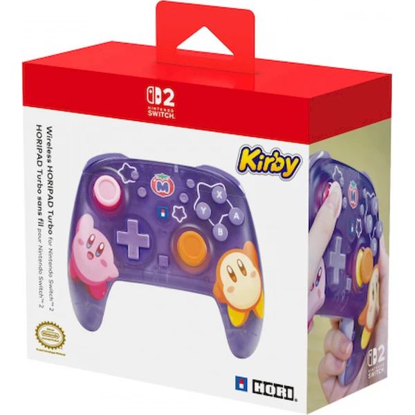 HORI HORIPAD Turbo bezdrôtový herný ovládač Kirby Waddle Dee (NSW/NSW2/OLED) - Herné ovládače - Obrázok d_eb5892e32cb0417daeb0ecf39d48ec74