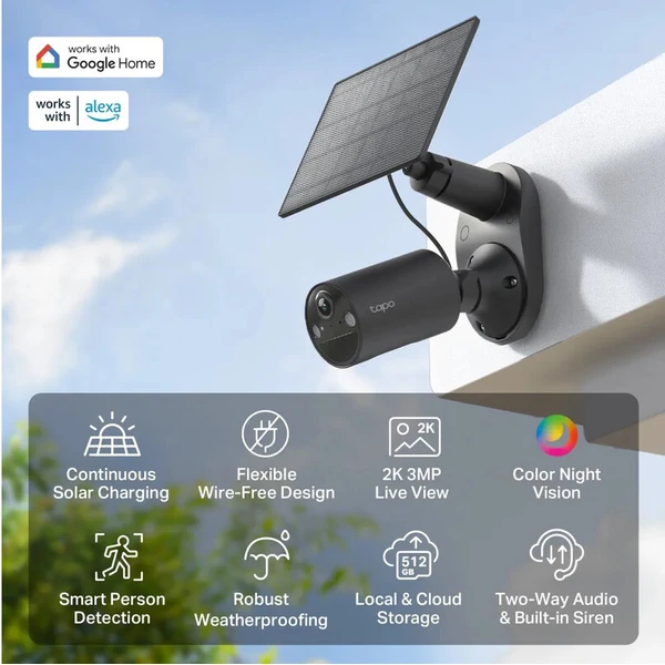 TP-Link Tapo C411 KIT + solárny panel čierna - IP kamery - Obrázok d_eb70148902be4ba5b9ce6fadda33f3f7