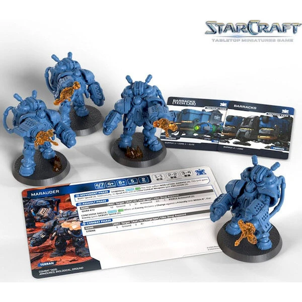 StarCraft The Miniatures Game - Marauder - Terran - Rozšiřovací sada - EN - Stolové hry - Obrázok d_ebae30dae74b47479f37c417373ad79e
