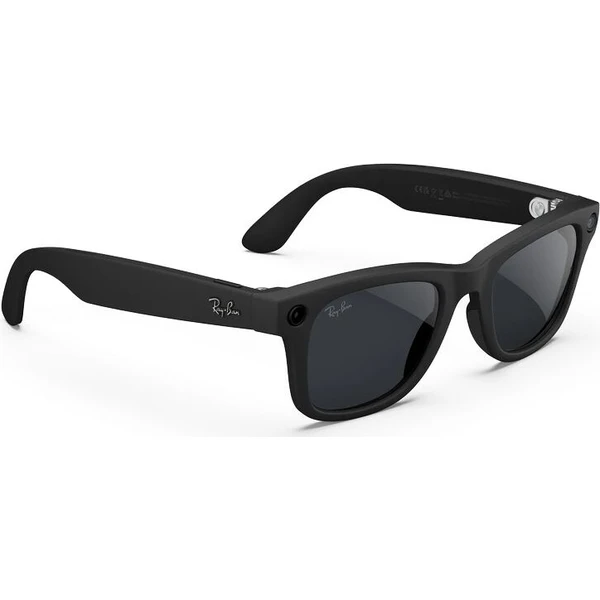 Meta RAY-BAN Wayfarer Gen2 (Štandardné) inteligentné matné okuliare (stmavovacie - číre/sivé) čierne - AR okuliare - Obrázok d_ebca412ee1c248939ee6e6678b26a3d3