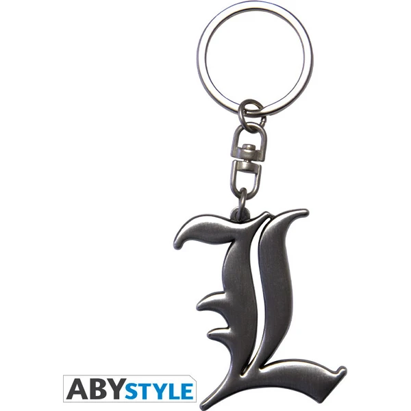 3D kľúčenka Death Note - L Symbol - Kľúčenky - Obrázok d_ec88ffcd87164cec81fe11ed75c3bf90