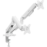 TIGO Office ProView S125D držiak na dva monitory 17" - 32" biely - Držiaky pre obrazovky