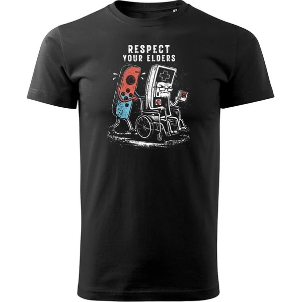 Tričko Respect Your Elders L - Tričká - Hlavný obrázok