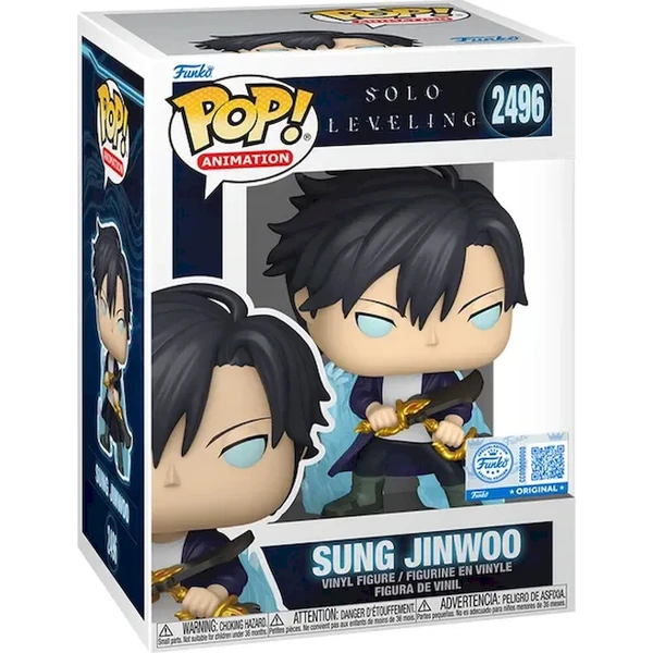 Funko POP! #2496 Animation: Solo Leveling - Sung Jinwoo (GITD) (Šance na chase) - Funko POP! - Obrázok d_ecea6d4ee6914fa7ba93814d9f526584