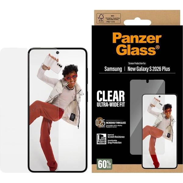 PanzerGlass® Ultra-Wide Fit sklo s inštalačným rámčekom Samsung Galaxy S26+ - Ochranné fólie a sklo - Obrázok d_ecfdb1449fde4dc2ad2a2526abca3510