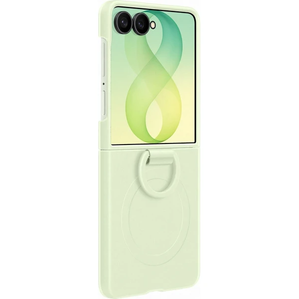 Samsung Silicone Ring Magnet kryt Galaxy Z Flip8 mentolový - Puzdra - Hlavný obrázok
