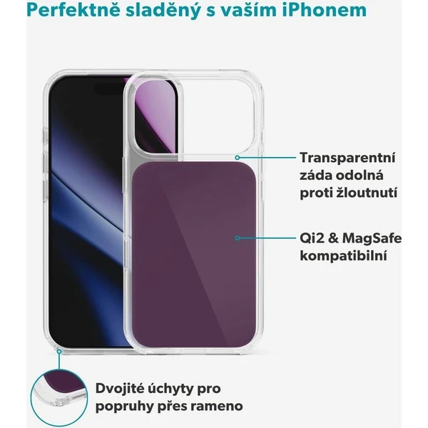 Epico Tile Mag+ MagSafe/Qi2 kryt iPhone 17 Pro Max/18 Pro Max tmavě fialový - Puzdra - Obrázok d_ed87363de2a3428d8c4012eece0217f3