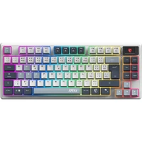 MSI FORGE GK600 TKL Sky bezdrôtová herná klávesnica CZ/SK - Klávesnice