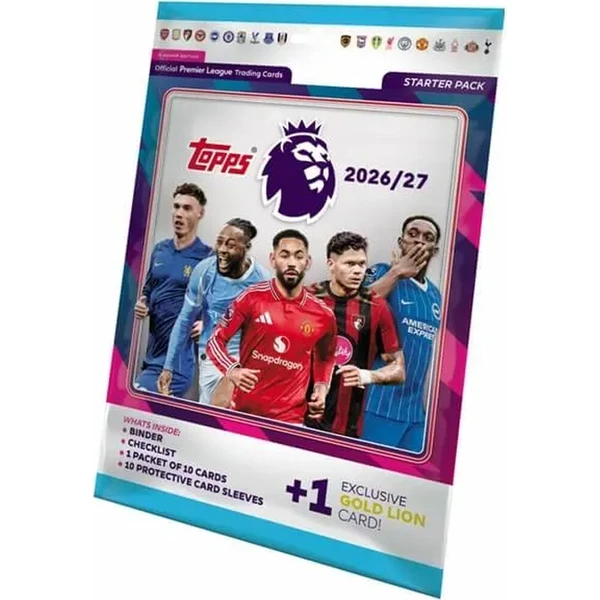Topps Premier League 2027 - Starter Pack - Futbalové karty - Hlavný obrázok