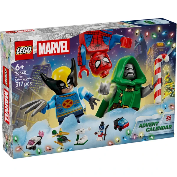 LEGO Super Heroes Marvel 76340 Adventný kalendár 2026 - LEGO - Hlavný obrázok