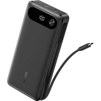 Anker Power Bank (20000mAh) 87W, s USB-C káblom čierna - Powerbanky