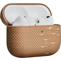 Pitaka Aramid Fiber Magnetic Case púzdro AirPods Pro 3 Golden Glint - Puzdra