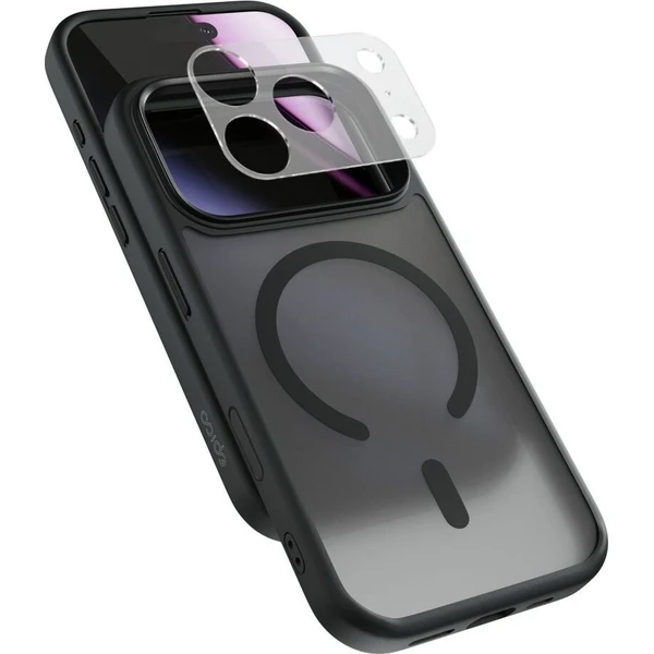 Epico HeroMatte Pro Mag+ MagSafe kryt iPhone 17 Pro černý - Puzdra - Hlavný obrázok