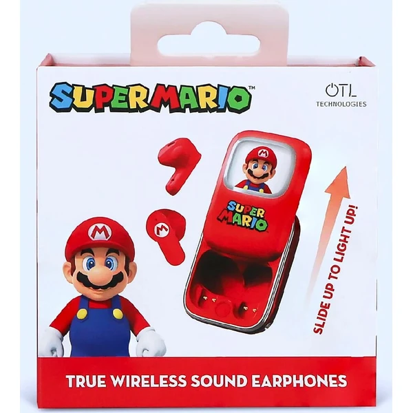OTL TWS slúchadlá Super Mario Slide červená - Slúchadlá - Obrázok d_eed6db4b4ca64a69aceeca3ce2d0a951