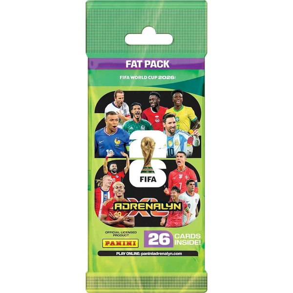 Panini FIFA World Cup 2026 Adrenalyn - Fatpack - Futbalové karty - Hlavný obrázok