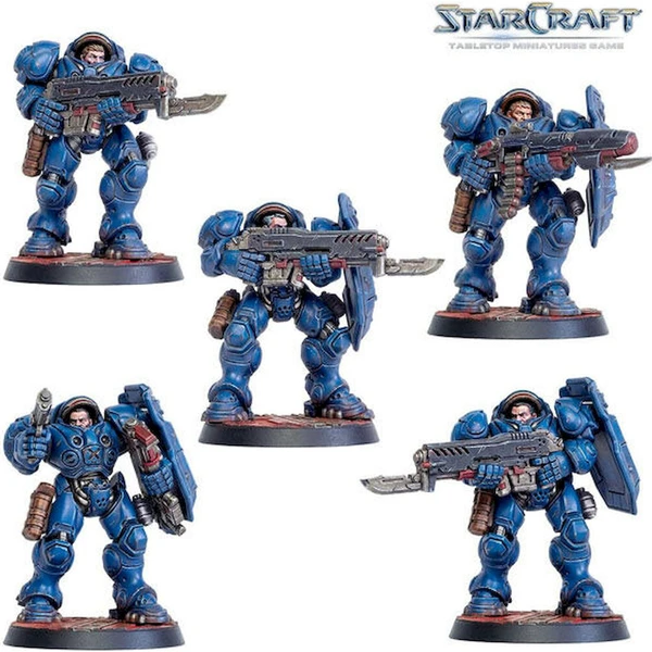 StarCraft The Miniatures Game - Marine - Terran - Expansion Set - EN - Stolové hry - Obrázok d_ef44e260f79d45d4a741c4cba116ba8e
