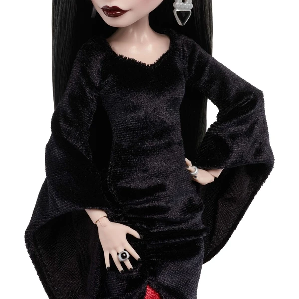 Mattel bábika Monster High x Wednesday - Morticia Addams - Figúrky - Obrázok d_ef8d9213cff64f7798bd3ca11996b6e6