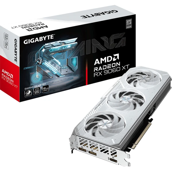 GIGABYTE AMD Radeon RX 9060 XT GAMING OC ICE 16G - Grafické karty - Obrázok d_efb7cce4edae462993aeb060cb7f87a9
