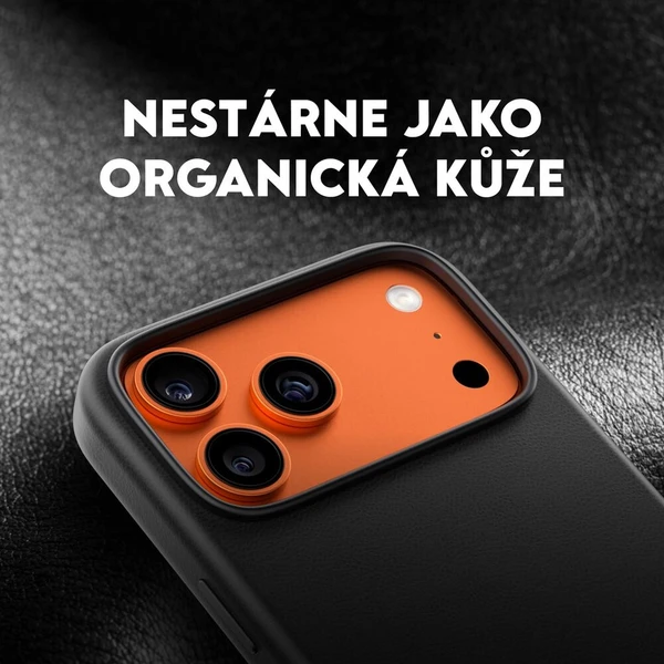PanzerGlass® CARE SOLO MagSafe kryt z vegánskej kože iPhone 17 Pro Max čierny - Puzdra - Obrázok d_efc1df532e344076956796b28ef15e1b