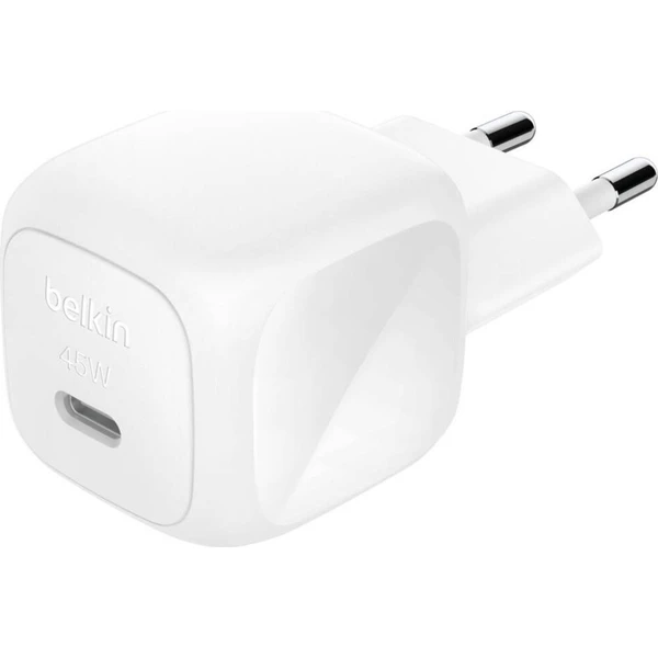 Belkin BOOST CHARGE™ 45W USB-C Power Delivery PPS nabíjačka biela - Nabíjačky - Hlavný obrázok