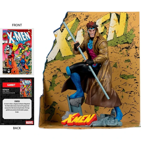 Figúrka McFarlane Toys Marvel Collection 1/10 - Gambit (X-Men č. 1) 18 cm - Figúrky - Obrázok d_efdb57942b994a258f6cce9a0f9fda75