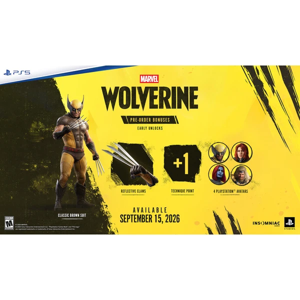 Darček k hre Marvel's Wolverine - DLC - Nefyzické Darčeky - Hlavný obrázok