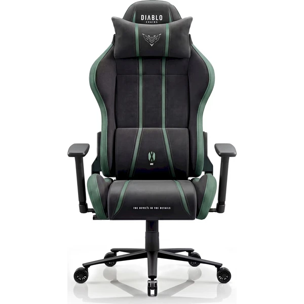 Diablo X-One 2.0 King Size herná stolička čierno-zelená - Stoličky - Hlavný obrázok
