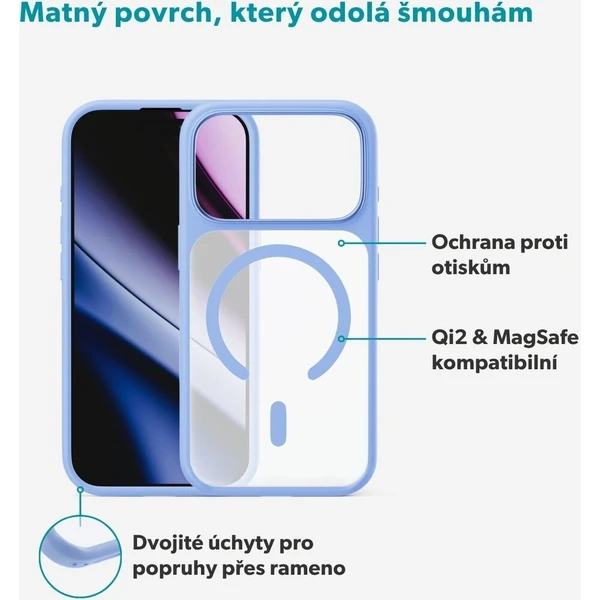 Epico HeroMatte Pro Mag+ MagSafe/Qi2 kryt iPhone 17 Pro Max/18 Pro Max světle modrý - Puzdra - Obrázok d_f03c5b32d68148da8a457181ed340730