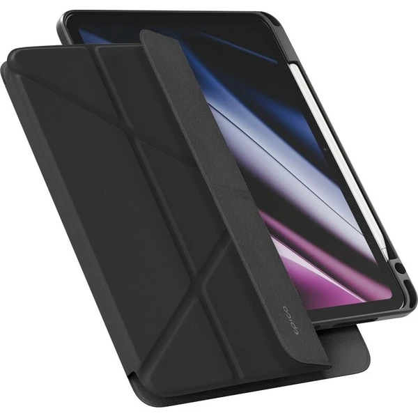 Epico TechGrain Spin 2in1 Flip Case | iPad 10,9" (A14)/11" (A16) | čierna - Puzdra - Hlavný obrázok