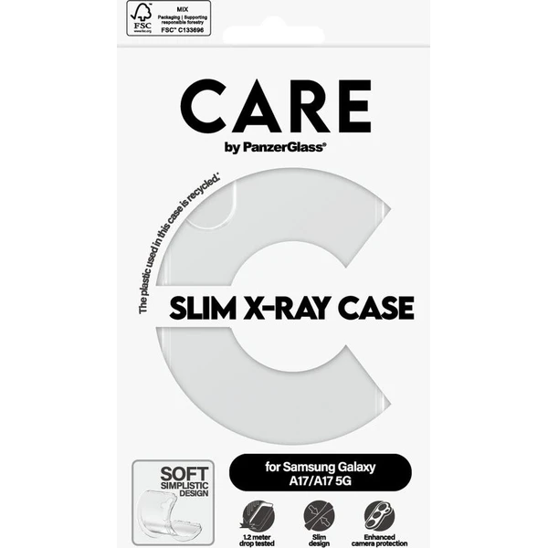 PanzerGlass® CARE X-Ray kryt Samsung Galaxy A17/A17 5G/M17 5G priehľadný - Puzdra - Obrázok d_f06266dafcfb4e01b6a0e82deb972ea3