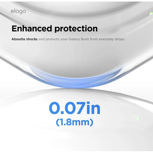 ELAGO Clear puzdro Samsung Galaxy Buds4/Buds4 Pro priehľadné - Puzdra - Obrázok d_f08eaebb8c6544229ab847635fb23cba