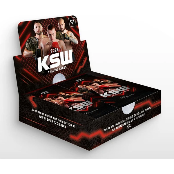 MMA karty SportZoo KSW 2026 Hobby box - Zberateľské karty a nálepky - Obrázok d_f0a076347b394d4dbbdc4a5dc42bbf42