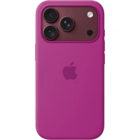 iPhone 18 Pro Silicone Case with MagSafe - Magenta - Puzdra
