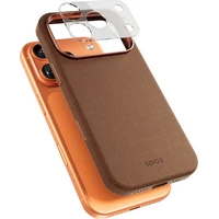 Epico SolidWoven Pro Mag+ Case kryt iPhone 17 Pro + ochrana kamery island protector siensky hnedý - Puzdra