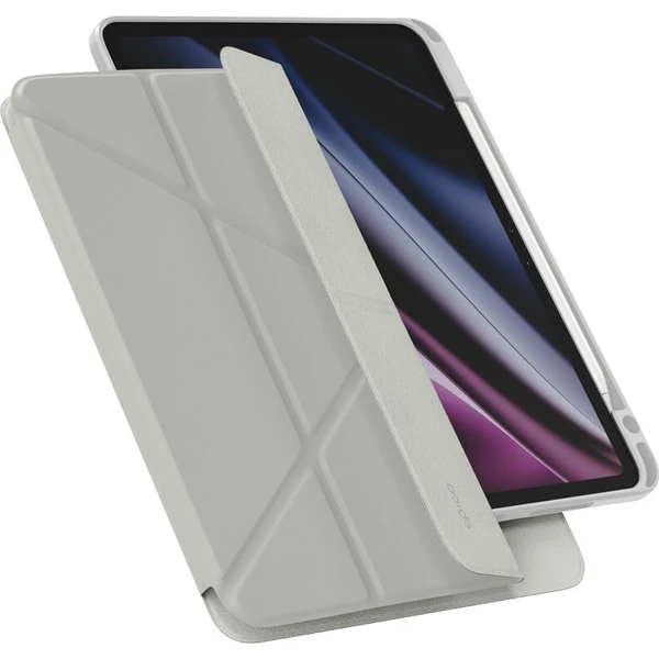 Epico TechGrain Spin 2in1 Flip pouzdro iPad Pro 11" (3.-6. gen)/Air 10,9"/Air 11" šedé - Puzdra - Hlavný obrázok