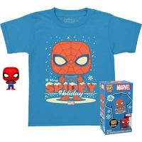 Funko Pocket POP! & Tee: Marvel - Holiday Spiderman XL (detské) - Funko POP!