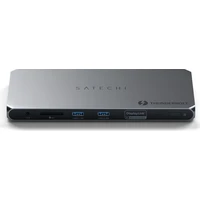 Satechi Thunderbolt 4 Docking Station s DisplayLink dokovacia stanica vesmírne sivá - Dokovacie stanice