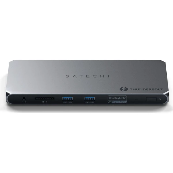 Satechi Thunderbolt 4 Docking Station s DisplayLink dokovacia stanica vesmírne sivá - Dokovacie stanice - Hlavný obrázok