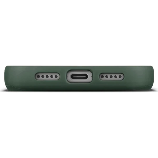 Woolnut MagSafe kožený kryt iPhone 18 Pro tmavě zelený - Puzdra - Obrázok d_f1a94bec2c714758bc3e50cdf09446e0