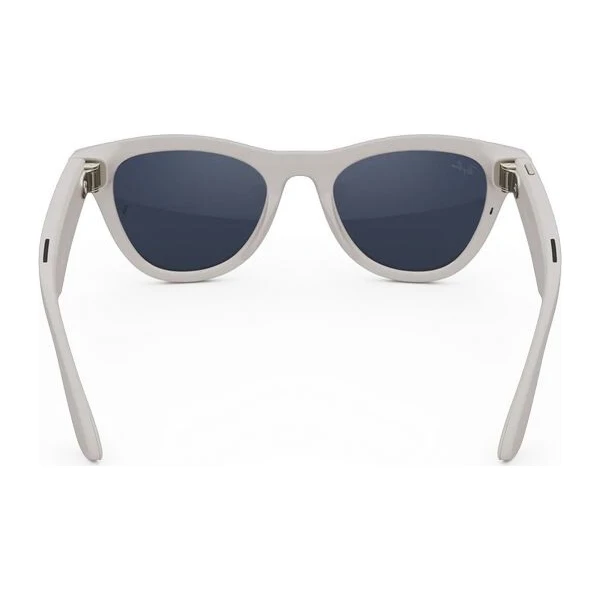 Meta RAY-BAN Skyler Gen2 (Štandardné) inteligentné lesklé okuliare (stmavovacie - číre/safírové) siv - AR okuliare - Obrázok d_f1c9e847e741441a967e16f546192662