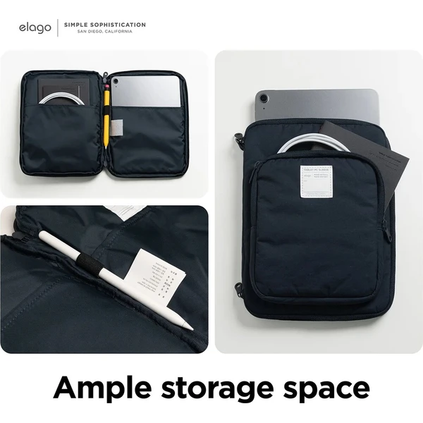 ELAGO Tablet Sleeve pouzdro pro 11'' iPad/Tablet tmavě modré - Puzdra - Obrázok d_f1e52503f82d40a0b678de7fc1cac3ae