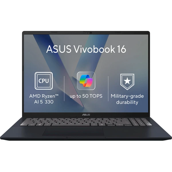 ASUS Vivobook 16 (M1607KA-MB143) modrý - Notebooky - Hlavný obrázok
