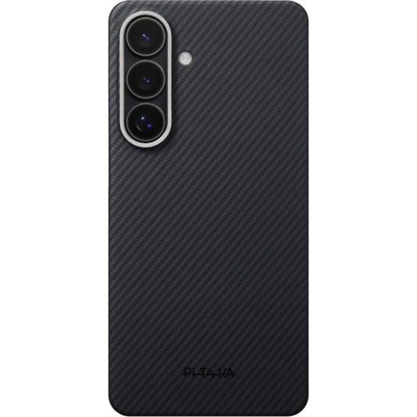 Pitaka Edge Case MagSafe kryt Samsung Galaxy S26 Black/Grey Twill - Puzdra - Obrázok d_f1fca67cfcb24a9990cf2664a039739f