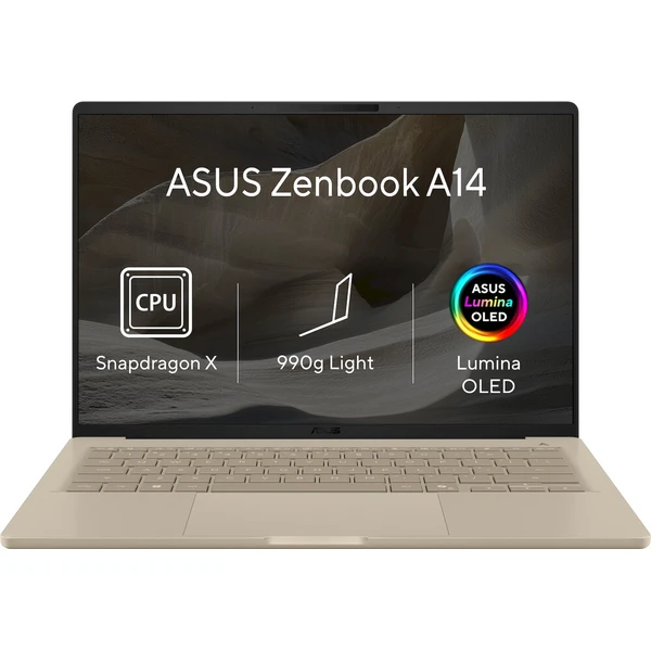 ASUS Zenbook A14 (UX3407QA-OLED180W) béžový - Notebooky - Hlavný obrázok