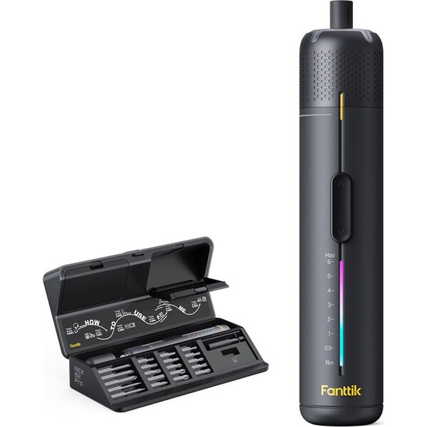 E-shop Fanttik S2 Pro akumulátorový elektrický skrutkovač čierny