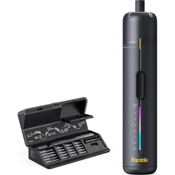 Fanttik S2 Pro akumulátorový elektrický skrutkovač čierny - Náradie - Hlavný obrázok
